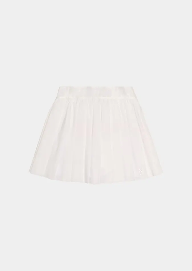 Shop VOLLEY SKIRT IN OPTIC WHITE PE Nation Skirts