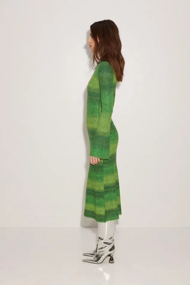 Simon Miller Knitwear Axon Dress In Gummy Green Multi 8211 Women Simon Miller Knitwear Axon Dress In Gummy Green Multi 8211 Women
