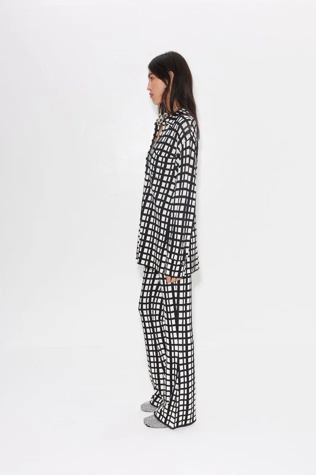 Simon Miller Sets Knits By Whitsett Pant In Windowpane 8211 Women Simon Miller Sets Knits By Whitsett Pant In Windowpane 8211 Women