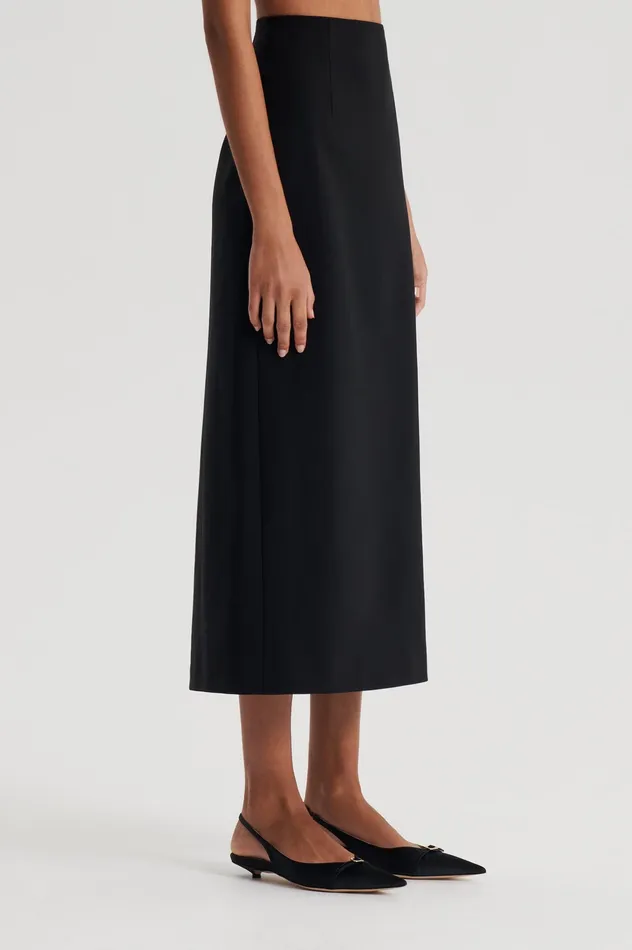 Skirts MILANO PENCIL SKIRT BLACK 8211 Scanlan Theodore Women Skirts MILANO PENCIL SKIRT BLACK 8211 Scanlan Theodore Women