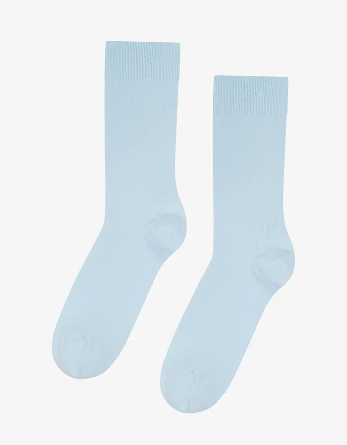 Socks Classic Organic Sock 8211 Polar Blue 8211 Colorfulstandard Men