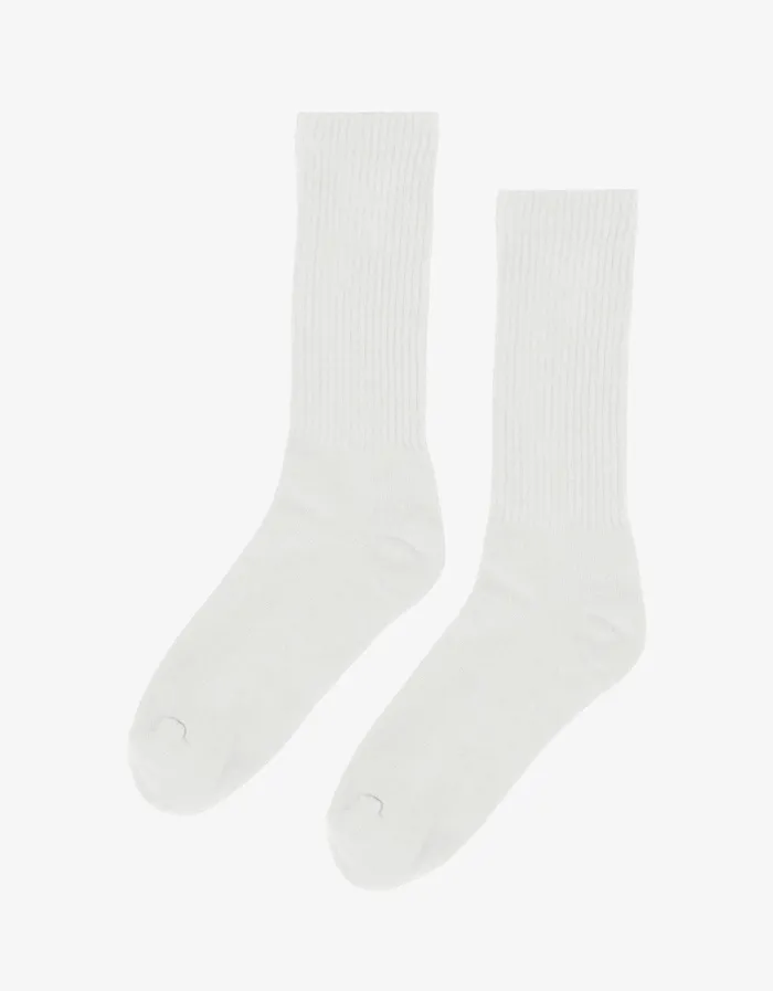 Socks Colorfulstandard Women Organic Active Sock 8211 Optical White
