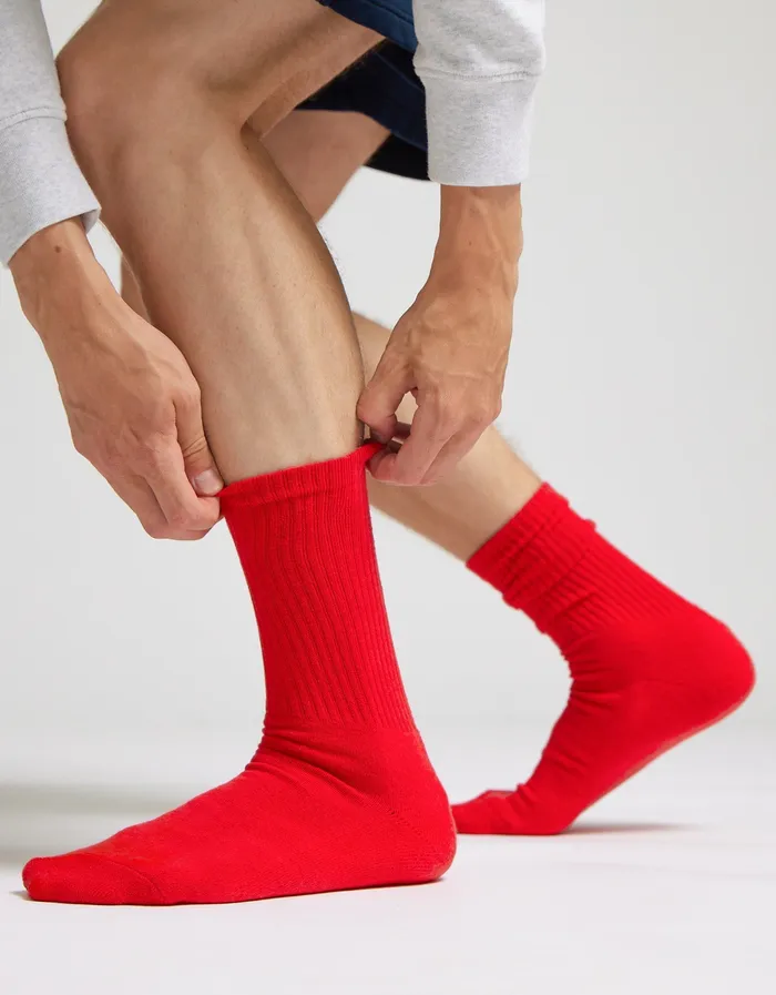 Socks Organic Active Sock 8211 Marine Blue 8211 Colorfulstandard Men