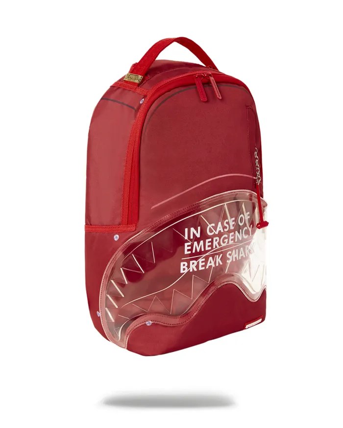 SPRAYGROUND Backpacks BREAK IN CASE OF EMERGENCY SHARK DLXR 8211 Universal SPRAYGROUND Backpacks BREAK IN CASE OF EMERGENCY SHARK DLXR 8211 Universal
