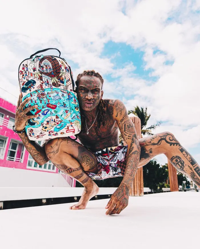 SPRAYGROUND Backpacks CHAOS COUNTY BACKPACK 8211 Universal SPRAYGROUND Backpacks CHAOS COUNTY BACKPACK 8211 Universal