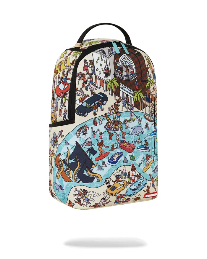 SPRAYGROUND Backpacks CHAOS COUNTY BACKPACK 8211 Universal SPRAYGROUND Backpacks CHAOS COUNTY BACKPACK 8211 Universal