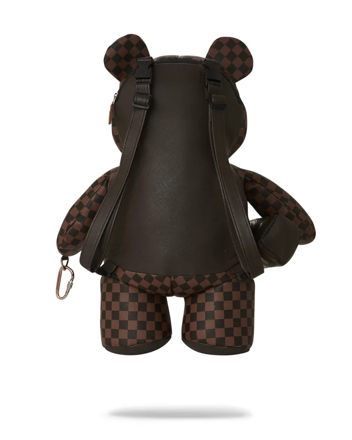 SPRAYGROUND Backpacks CHECKMATE ROYALE MONEYBEAR TEDDYBEAR BACKPACK 8211 Universal SPRAYGROUND Backpacks CHECKMATE ROYALE MONEYBEAR TEDDYBEAR BACKPACK 8211 Universal