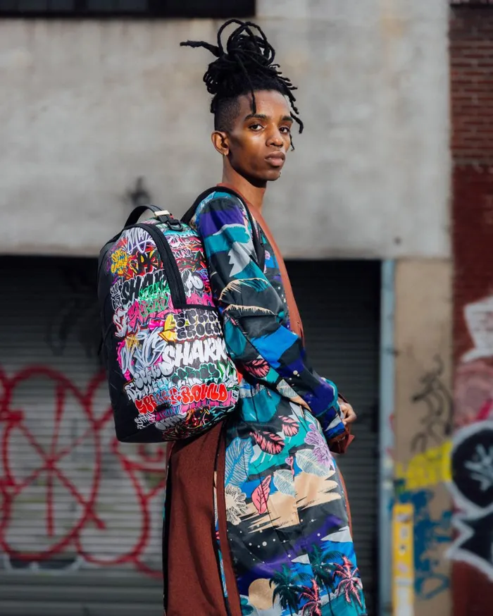 SPRAYGROUND Backpacks HALF GRAFF NIGHT BACKPACK DLXV 8211 Universal SPRAYGROUND Backpacks HALF GRAFF NIGHT BACKPACK DLXV 8211 Universal