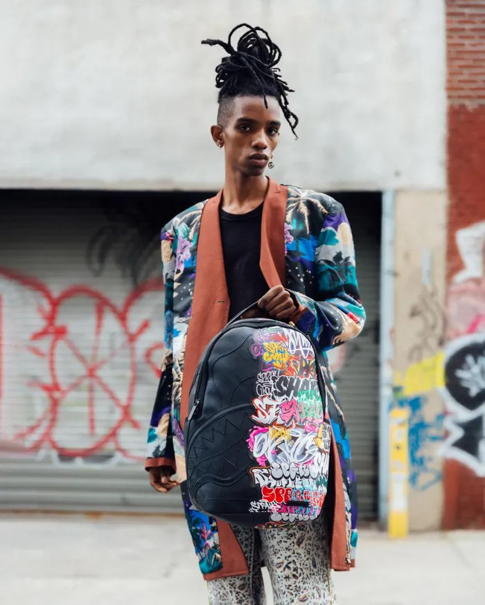 SPRAYGROUND Backpacks HALF GRAFF NIGHT BACKPACK DLXV 8211 Universal SPRAYGROUND Backpacks HALF GRAFF NIGHT BACKPACK DLXV 8211 Universal