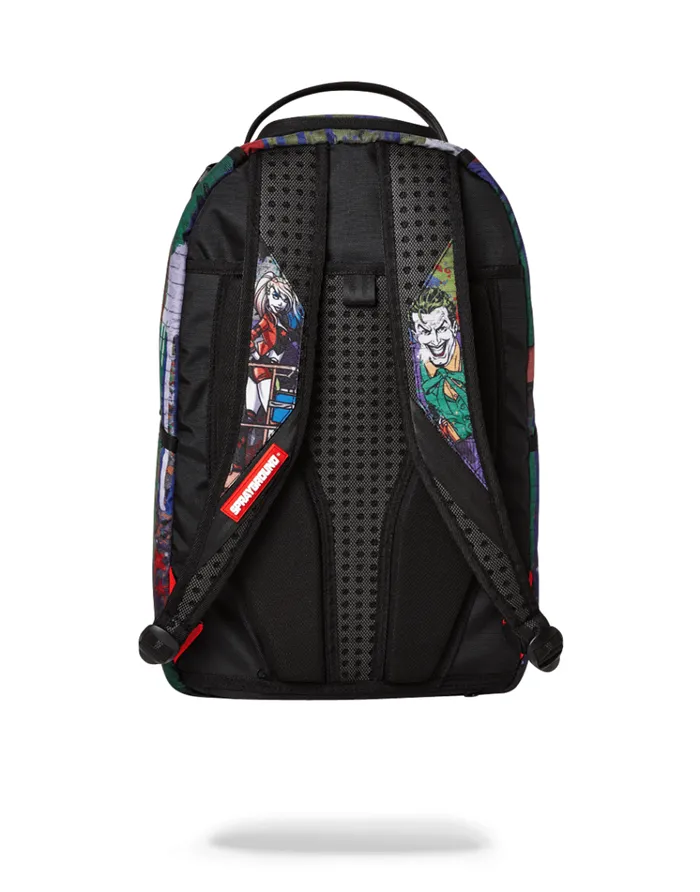 SPRAYGROUND Backpacks JOKER MURAL BY HARLEY QUINN 8211 Universal SPRAYGROUND Backpacks JOKER MURAL BY HARLEY QUINN 8211 Universal