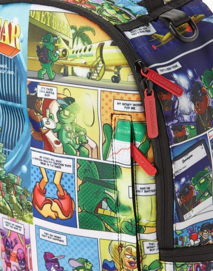 SPRAYGROUND Backpacks MONEY BEAR COMIC 8211 Universal