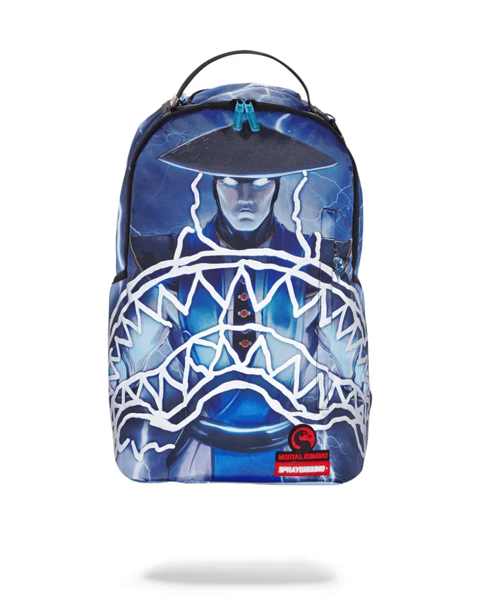 SPRAYGROUND Backpacks MORTAL KOMBAT RAIDEN SHARKMOUTH 3M REFLECTIVE 8211 Universal SPRAYGROUND Backpacks MORTAL KOMBAT RAIDEN SHARKMOUTH 3M REFLECTIVE 8211 Universal