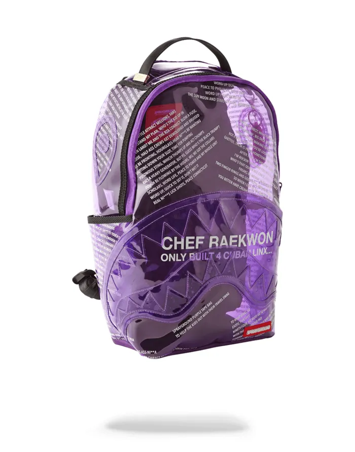 SPRAYGROUND Backpacks RAEKWON PURPLE TAPE SHARK 8211 Universal SPRAYGROUND Backpacks RAEKWON PURPLE TAPE SHARK 8211 Universal