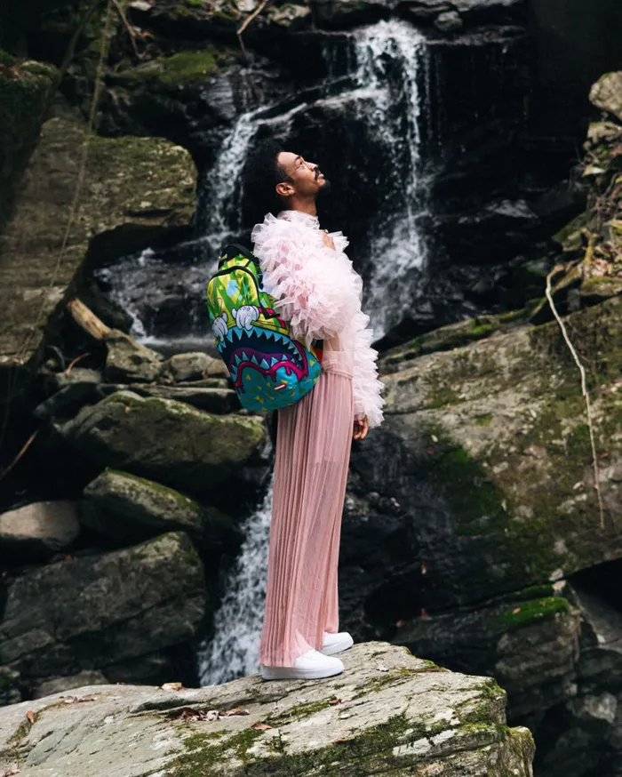 SPRAYGROUND Backpacks SUPER DUPER WEIRD DLXSR BACKPACK 8211 Universal SPRAYGROUND Backpacks SUPER DUPER WEIRD DLXSR BACKPACK 8211 Universal