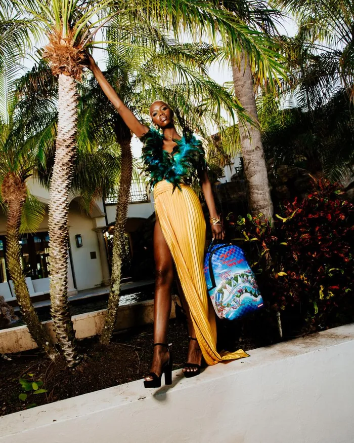 SPRAYGROUND Backpacks THE 305 SHARK ISLAND BANK HEIST BACKPACK 8211 Universal SPRAYGROUND Backpacks THE 305 SHARK ISLAND BANK HEIST BACKPACK 8211 Universal