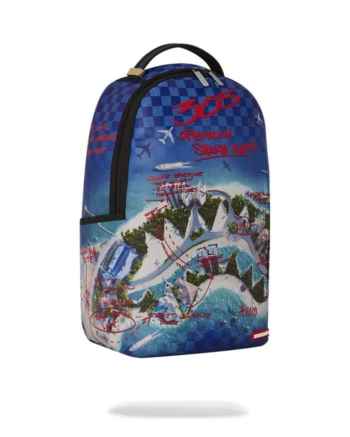 SPRAYGROUND Backpacks THE 305 SHARK ISLAND BANK HEIST BACKPACK 8211 Universal SPRAYGROUND Backpacks THE 305 SHARK ISLAND BANK HEIST BACKPACK 8211 Universal