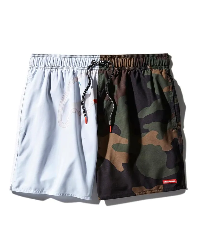 SPRAYGROUND Swimwear SPLIT BITE CAMO SHOTO SWIM TRUNKS 8211 Universal