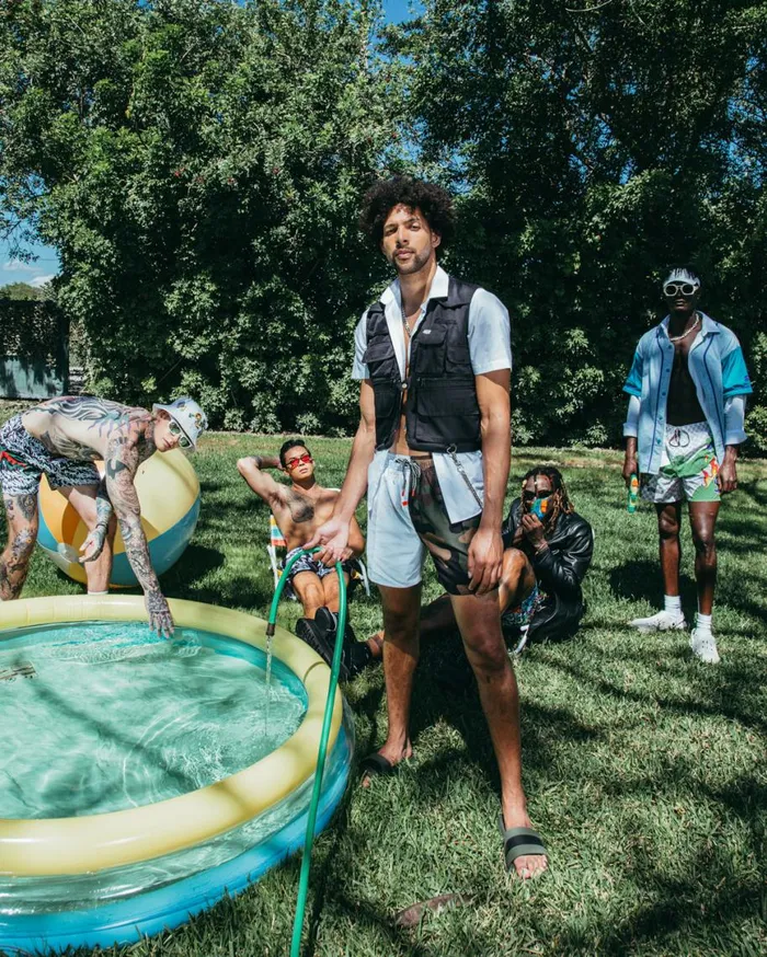 SPRAYGROUND Swimwear SPLIT BITE CAMO SHOTO SWIM TRUNKS 8211 Universal SPRAYGROUND Swimwear SPLIT BITE CAMO SHOTO SWIM TRUNKS 8211 Universal