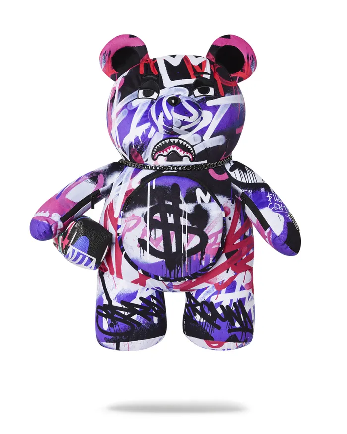 SPRAYGROUND Teddy Bear Backpacks SHARK ATELIER MONEYBEAR TEDDYBEAR BACKPACK 8211 Universal SPRAYGROUND Teddy Bear Backpacks SHARK ATELIER MONEYBEAR TEDDYBEAR BACKPACK 8211 Universal