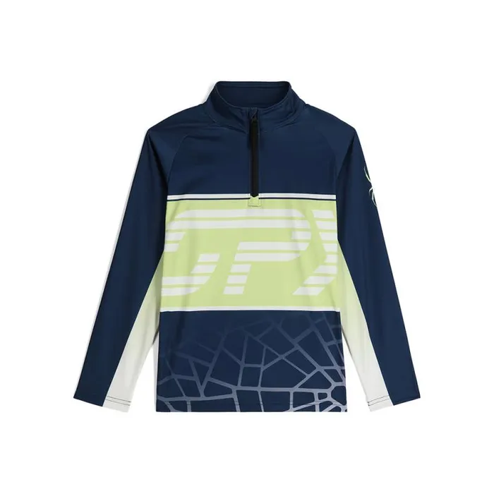 Spyder Fleece Web Half Zip True Navy 8211 Kids