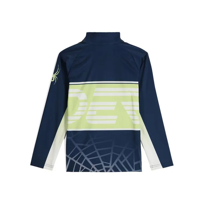 Spyder Fleece Web Half Zip True Navy 8211 Kids