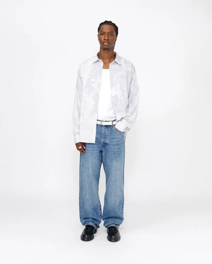 Stussy Denim NEW CLASSIC JEAN DENIM Medium Blue 8211 MenWomen