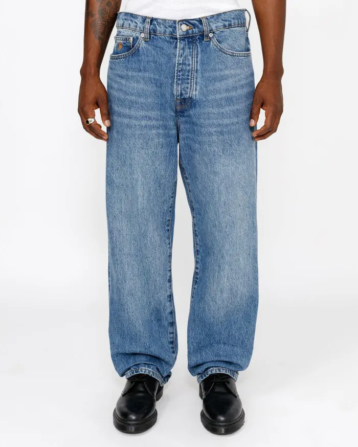 Stussy Denim NEW CLASSIC JEAN DENIM Medium Blue 8211 MenWomen Stussy Denim NEW CLASSIC JEAN DENIM Medium Blue 8211 MenWomen