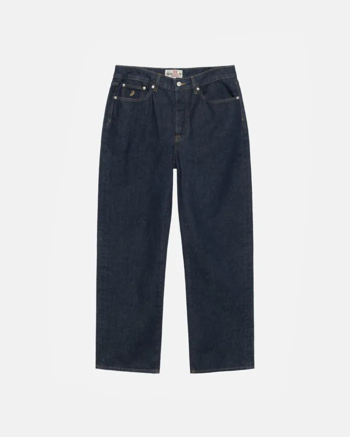 Stussy Denim NEW CLASSIC JEAN DENIM Rinsed Indigo 8211 MenWomen Stussy Denim NEW CLASSIC JEAN DENIM Rinsed Indigo 8211 MenWomen