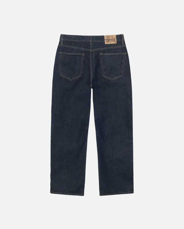 Stussy Denim NEW CLASSIC JEAN DENIM Rinsed Indigo 8211 MenWomen Stussy Denim NEW CLASSIC JEAN DENIM Rinsed Indigo 8211 MenWomen