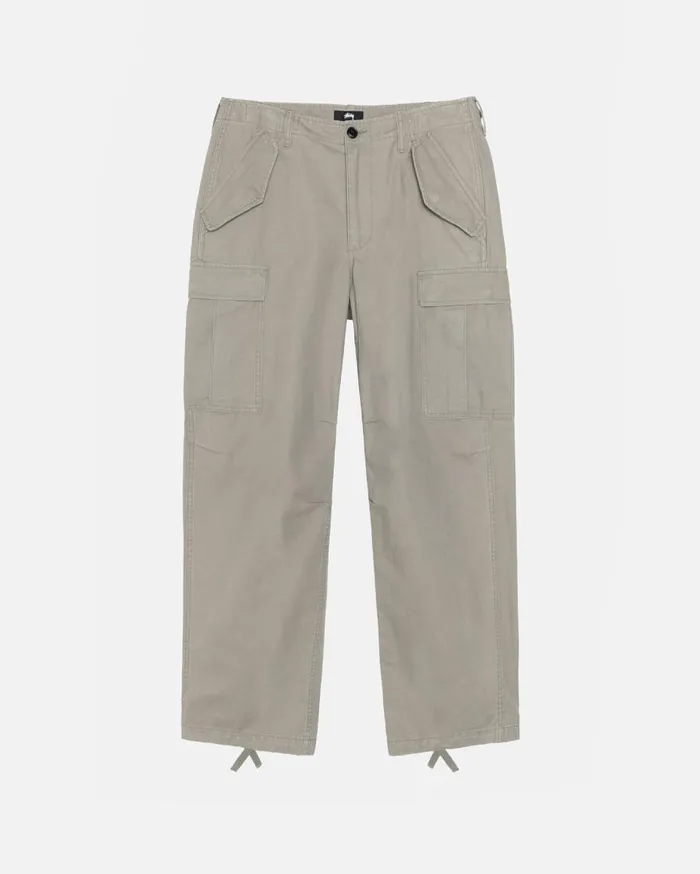 Stussy Pants MILITARY CARGO PANT RIPSTOP Olive 8211 MenWomen