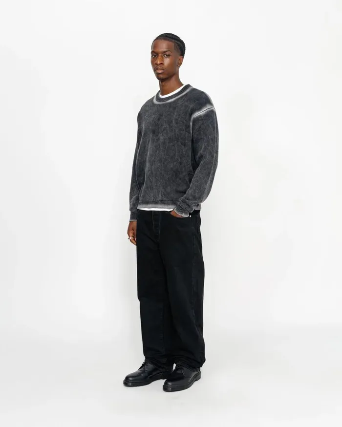 Stussy Pants NEW CLASSIC JEAN DENIM Black 8211 MenWomen Stussy Pants NEW CLASSIC JEAN DENIM Black 8211 MenWomen