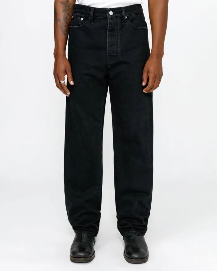 Stussy Pants NEW CLASSIC JEAN DENIM Black 8211 MenWomen Stussy Pants NEW CLASSIC JEAN DENIM Black 8211 MenWomen