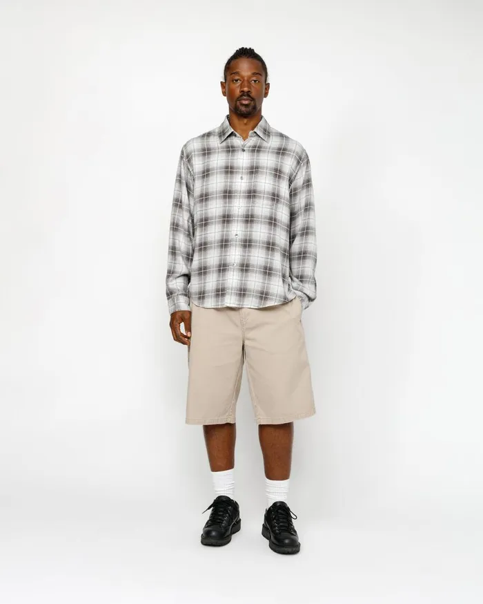 Stussy Shorts CHINO WORK SHORT Khaki 8211 MenWomen Stussy Shorts CHINO WORK SHORT Khaki 8211 MenWomen