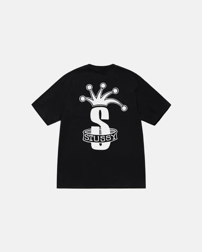 Stussy Tees CROWN BAND TEE Black 8211 MenWomen