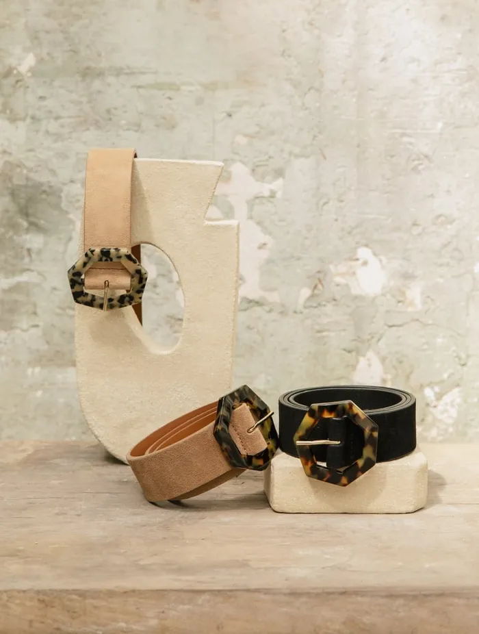 Trvise Sand Women Bobbies Belts Trvise Sand Women Bobbies Belts