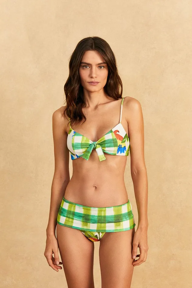Tropical Fresh Bikini Top Women Farm Rio Crop Tops
