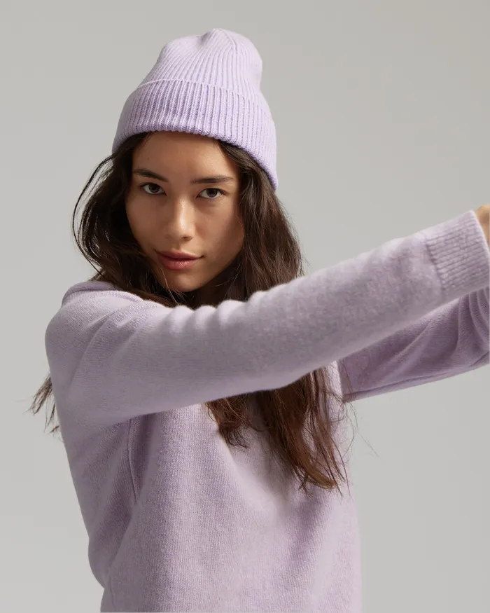Women Beanies Colorfulstandard Merino Wool Beanie 8211 Dusty Olive