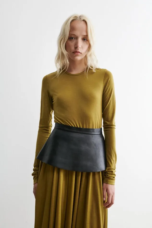 Women Belts Rachel Comey Skirt Belt Black