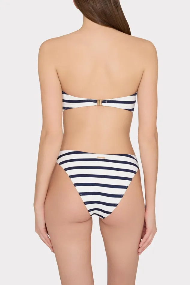Women Bikinis Milly Margot Nautical Stripe Bikini Bottom Navywhite Women Bikinis Milly Margot Nautical Stripe Bikini Bottom Navywhite
