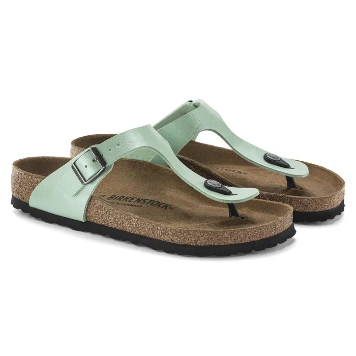 Women Birkenstock Thong Gizeh Graceful Matcha