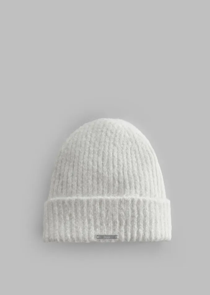 Women Caroline Beanie 8211 White The Frankie Shop