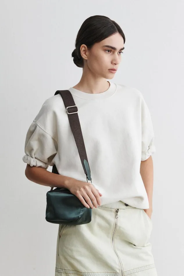 Women Clutches Handbags Crossbody Rachel Comey Cowell Crossbody Dark Juniper Women Clutches Handbags Crossbody Rachel Comey Cowell Crossbody Dark Juniper
