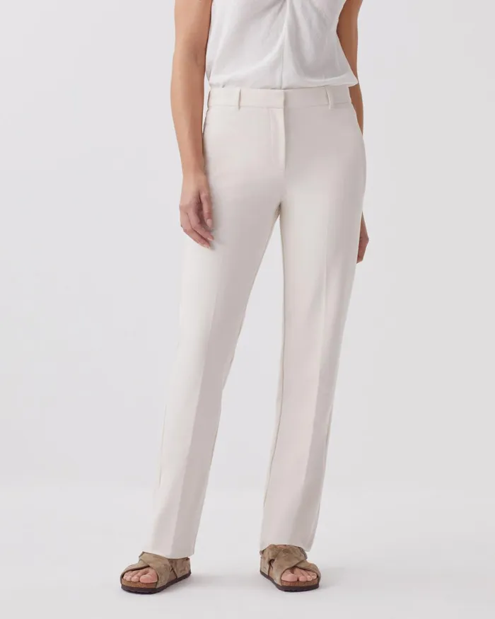 Women Colette 8211 Slim Fit Straight Trousers Pastel Pink Comptoir Des Cotonniers Trousers Women Colette 8211 Slim Fit Straight Trousers Pastel Pink Comptoir Des Cotonniers Trousers