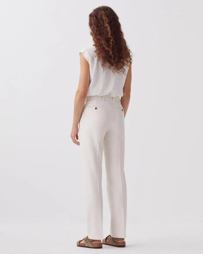 Women Colette 8211 Slim Fit Straight Trousers Pastel Pink Comptoir Des Cotonniers Trousers Women Colette 8211 Slim Fit Straight Trousers Pastel Pink Comptoir Des Cotonniers Trousers