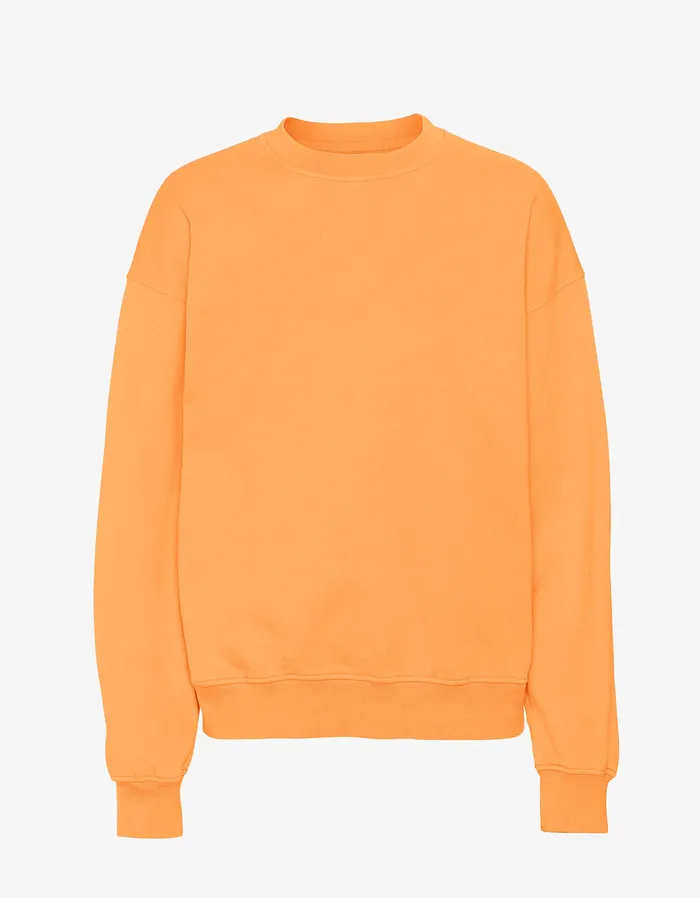Women Crewneck Sweatshirts Colorfulstandard Organic Oversized Crew 8211 Sandstone Orange Women Crewneck Sweatshirts Colorfulstandard Organic Oversized Crew 8211 Sandstone Orange