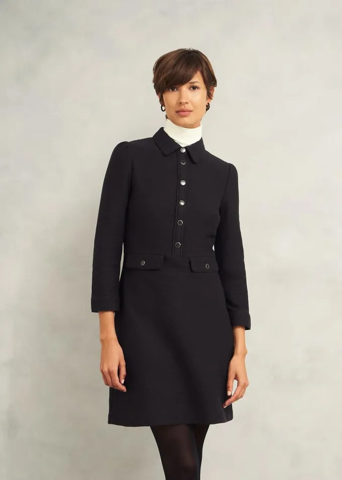 Women Dresses and Jumpsuits Hobbs Adelia Ponte Dress Black