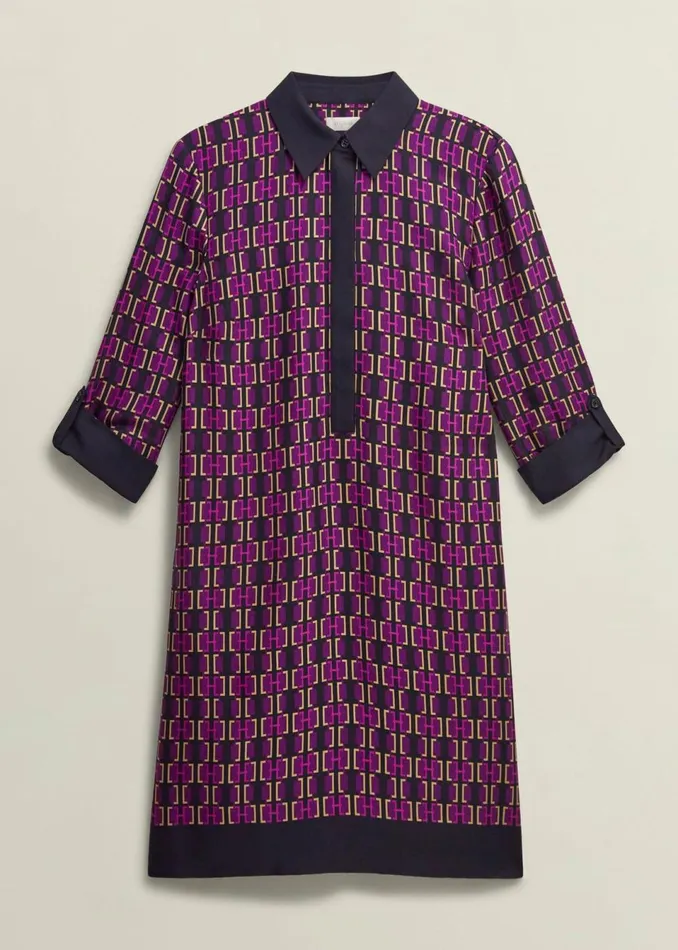Women Dresses and Jumpsuits Hobbs Aubrey Dress Purple Multi