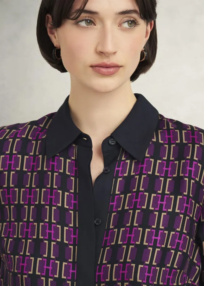 Women Dresses and Jumpsuits Hobbs Aubrey Dress Purple Multi