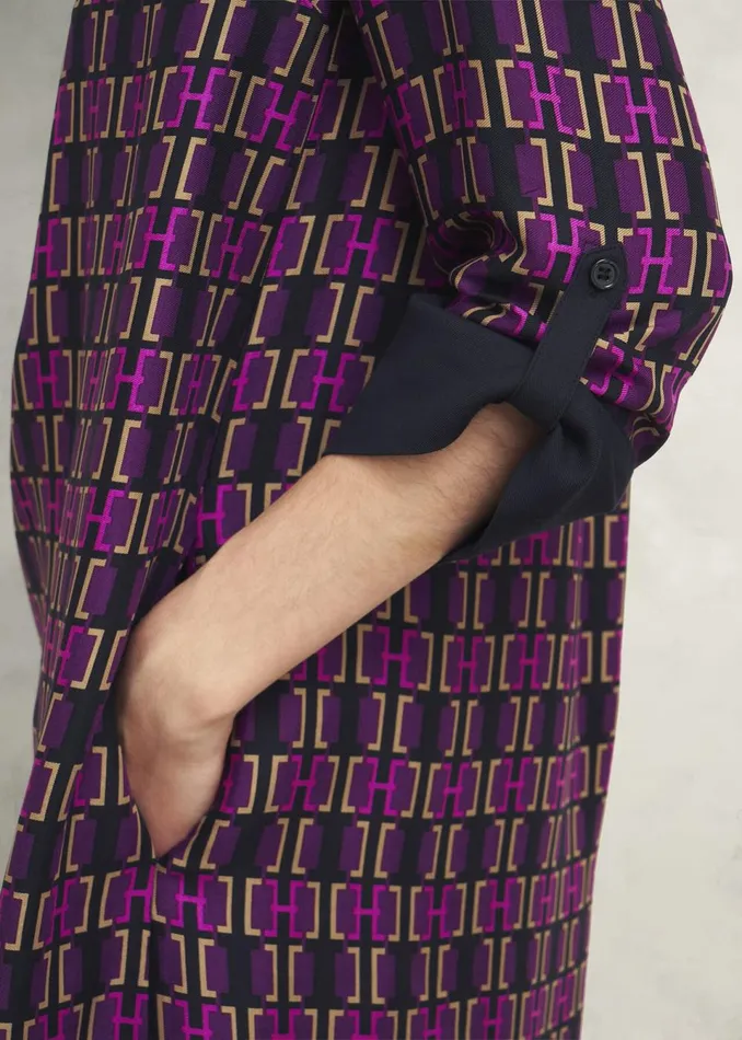 Women Dresses and Jumpsuits Hobbs Aubrey Dress Purple Multi