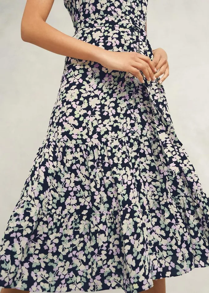 Women Dresses and Jumpsuits Hobbs Esme Dress Navy Multi